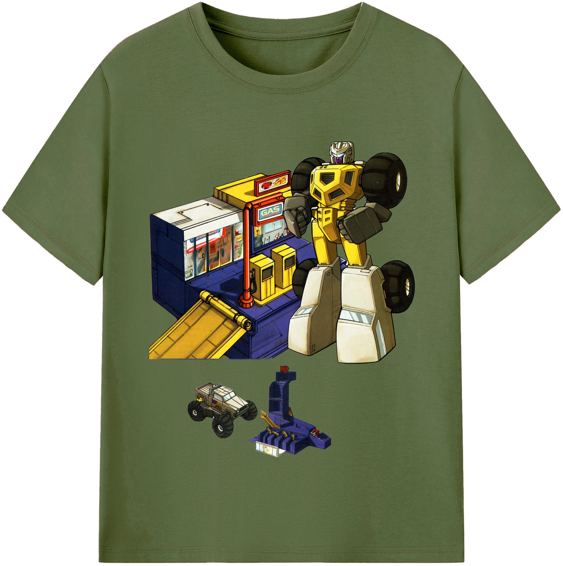 （画像用）  綿100％半袖Tシャツ（フロントプリント）